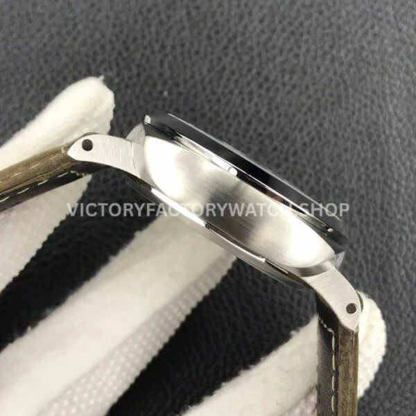 VS Factory Panerai Luminor Marina Pam01314 44mm Steel Leather Strap White Dial