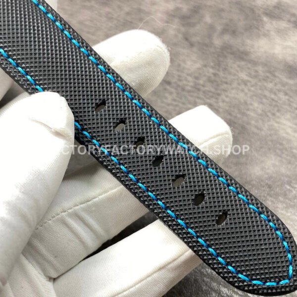 VS Factory Panerai Luminor Marina Pam01661 44mm Carbon Fiber Canvas Strap Black Dial