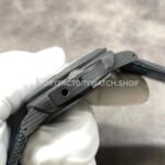 VS Factory Panerai Luminor Marina Pam01661 44mm Carbon Fiber Canvas Strap Black Dial