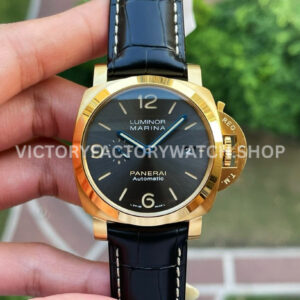 VS PAM01115 Panerai Luminor Marina black dial red gold
