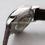 VS Factory Panerai Luminor Marina Pam01116 44mm Platinum Leather Strap Black Dial