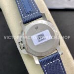 VS Factory Panerai Luminor Marina Pam01117 44mm Titanium Canvas Strap Blue Dial