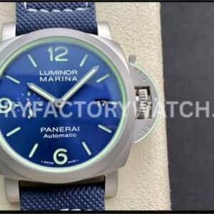 VS PAM01117 Panerai Luminor Marina blue dial titanium
