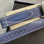 VS Factory Panerai Luminor Marina Pam01117 44mm Titanium Canvas Strap Blue Dial