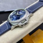 VS Factory Panerai Luminor Marina Pam01117 44mm Titanium Canvas Strap Blue Dial