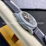 VS Factory Panerai Luminor Marina Pam01119 44mm Titanium Canvas Strap Grey Dial