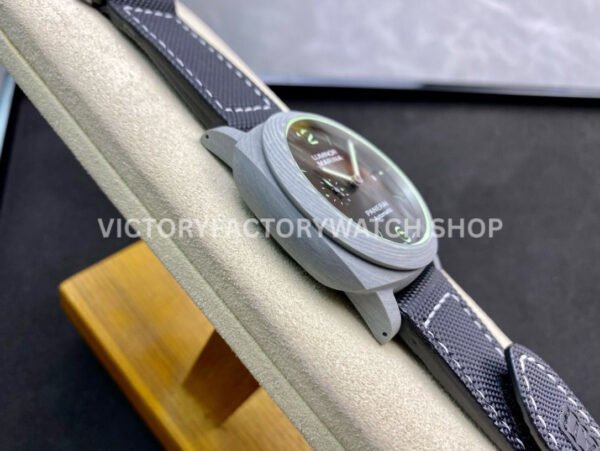 VS Factory Panerai Luminor Marina Pam01119 44mm Titanium Canvas Strap Grey Dial