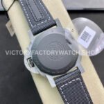 VS Factory Panerai Luminor Marina Pam01119 44mm Titanium Canvas Strap Grey Dial