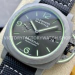 VS Factory Panerai Luminor Marina Pam01119 44mm Titanium Canvas Strap Grey Dial