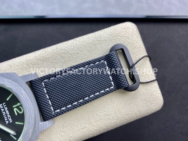 VS Factory Panerai Luminor Marina Pam01119 44mm Titanium Canvas Strap Grey Dial