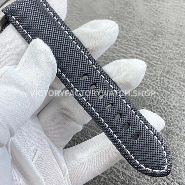VS Factory Panerai Luminor Marina Pam01662 44mm Carbon Fiber Canvas Strap Grey Dial