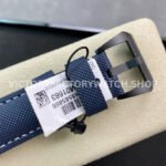 VS Factory Panerai Luminor Marina Pam01663 44mm Carbon Fiber Canvas Strap Blue Dial