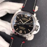 VS Factory Panerai Luminor Pam01025  44mm Steel Canvas Strap Black Dial