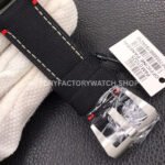 VS Factory Panerai Luminor Pam01025  44mm Steel Canvas Strap Black Dial