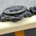 VS Factory Panerai Luminor Submersible 1950 3 Days Pam00616 47mm Black Carbon Fiber Black Rubber Strap Black Dial