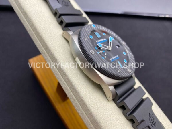 VS Factory Panerai Luminor Submersible BMG-Tech Pam00799 47mm Titanium Rubber Strap Black Dial