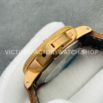 VS Factory Panerai Luminor Submersible Bronzo Pam00382 47mm Bronze Leather Strap Green Dial
