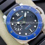 VS Factory Panerai Luminor Submersible Pam01209 42mm Steel Rubber Strap Black Dial