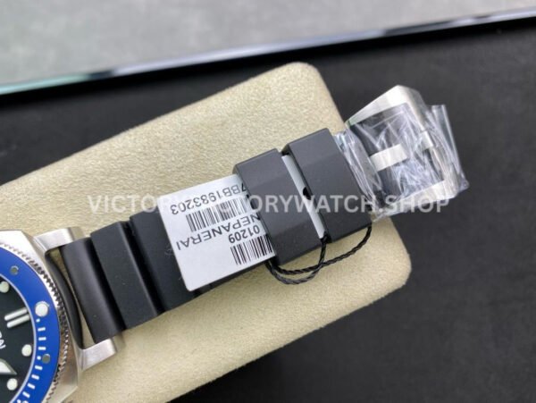 VS Factory Panerai Luminor Submersible Pam01209 42mm Steel Rubber Strap Black Dial