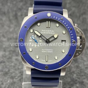 VS PAM00959 Panerai Submersible grey dial blue strap