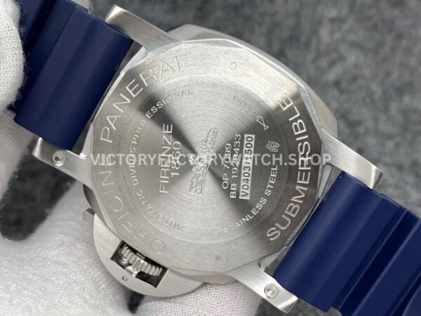 VS Factory Panerai Luminor Submersible Pam00959 42mm Steel Blue Rubber Strap Grey Dial