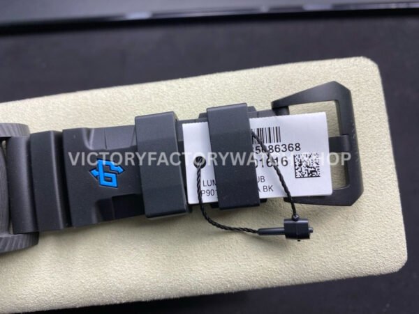 VS Factory Panerai Luminor Submersible Pam00960 42mm Carbon Fiber Black Rubber Strap Black Dial