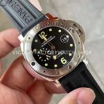 VS Factory Panerai Luminor Submersible Pam01024 44mm Steel Rubber Strap Black Dial