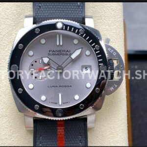 VS PAM01681 Panerai Luna Rossa silver dial Submersible