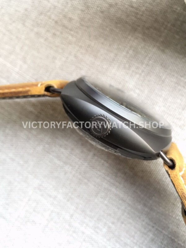 VS Factory Panerai Radiomir Black Seal 3 Days Pam00505 45mm Black Ceramic Leather Strap Black Dial