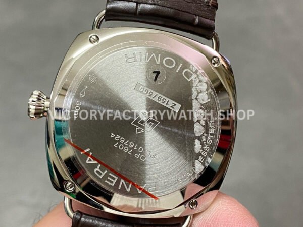 VS Factory Panerai Radiomir Pam1386 40mm Steel Leather Strap Olive Green Dial