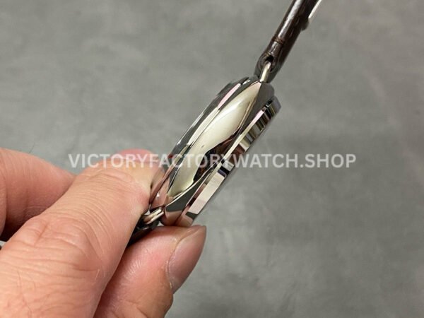 VS Factory Panerai Radiomir Quaranta Pam01292 40mm Steel Leather Strap White Dial