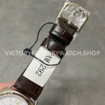 VS Factory Panerai Radiomir Quaranta Pam01292 40mm Steel Leather Strap White Dial