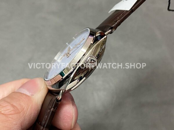 VS Factory Panerai Radiomir Quaranta Pam01292 40mm Steel Leather Strap White Dial