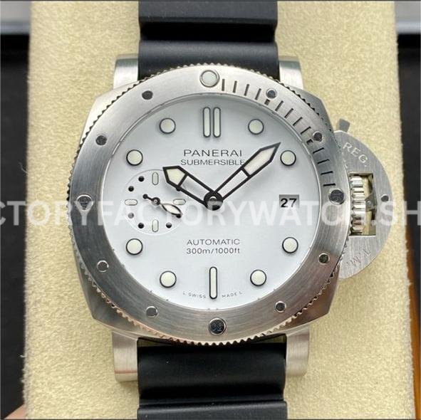 VS PAM02223 Panerai Submersible Bianco white dial 42mm