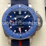 VS PAM1507 Panerai Luna Rossa GMT blue dial 42mm