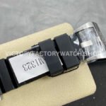 VS Factory Panerai Submersible GMT Pam01323 44mm Steel Fiber Black Rubber Strap Grey Dial