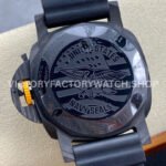 VS Factory Panerai Submersible GMT Pam01324  44mm Black Carbon Fiber Black Rubber Strap Grey Dial