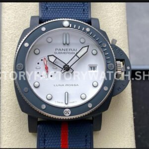 VS PAM1543 Panerai Luna Rossa white dial ceramic 44mm