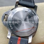 VS Factory Panerai Submersible Luna Rossa Pam01579 42mm Steel Rubber Strap White Dial