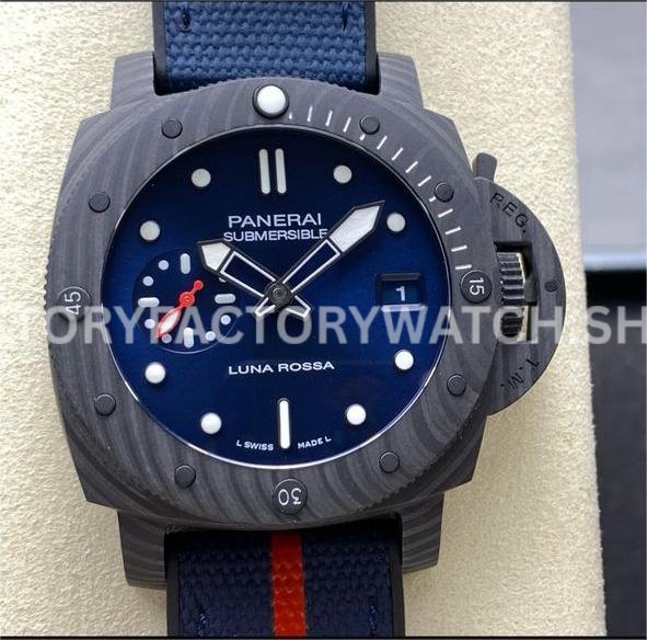 VS PAM01467 Panerai Submersible BiTempo grey dial 44mm