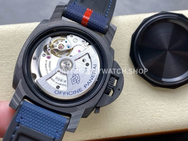 VS Factory Panerai Submersible Luna Rossa Pam1563 42mm Carbon Fiber Rubber Strap Blue Dial