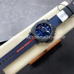 VS Factory Panerai Submersible Luna Rossa Pam1563 42mm Carbon Fiber Rubber Strap Blue Dial