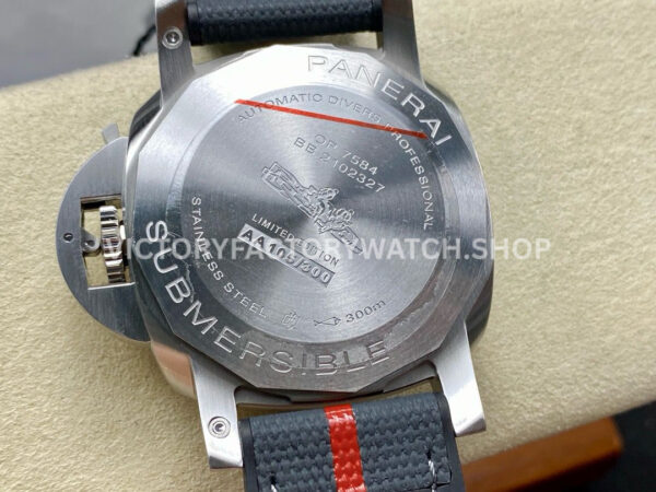 VS Factory Panerai Submersible Luna Rossa Pam1565 42mm Steel Rubber Strap Dark Blue Dial