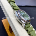 VS Factory Panerai Submersible PAM 01055 42mm Steel Verde Militare Green R VS Factory Panerai Submersible Pam01055 42mm Steel Verde Militare Green Rubber Strap Verde Militare Green Dial