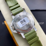 VS Factory Panerai Submersible PAM 01055 42mm Steel Verde Militare Green R (4) VS Factory Panerai Submersible Pam01055 42mm Steel Verde Militare Green Rubber Strap Verde Militare Green Dial