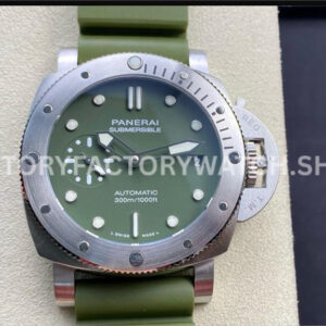 VS PAM01055 Panerai Submersible green dial 42mm