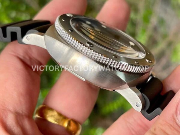 VS Factory Panerai Submersible Pam01229 44mm Steel Rubber Strap Black Dial