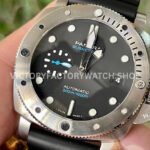 VS Factory Panerai Submersible Pam01229 44mm Steel Rubber Strap Black Dial
