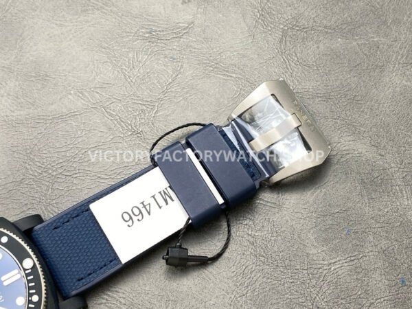 VS Factory Panerai Submersible Pam01466 44mm Ceramic Rubber Strap Blue Dial