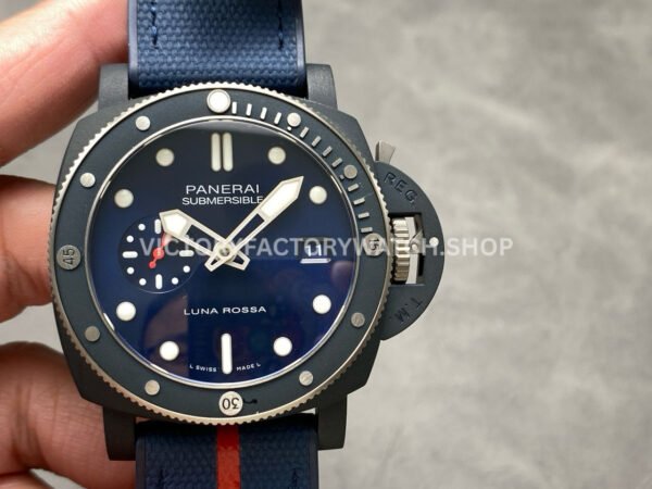 VS PAM01466 Panerai Submersible blue dial ceramic 44mm